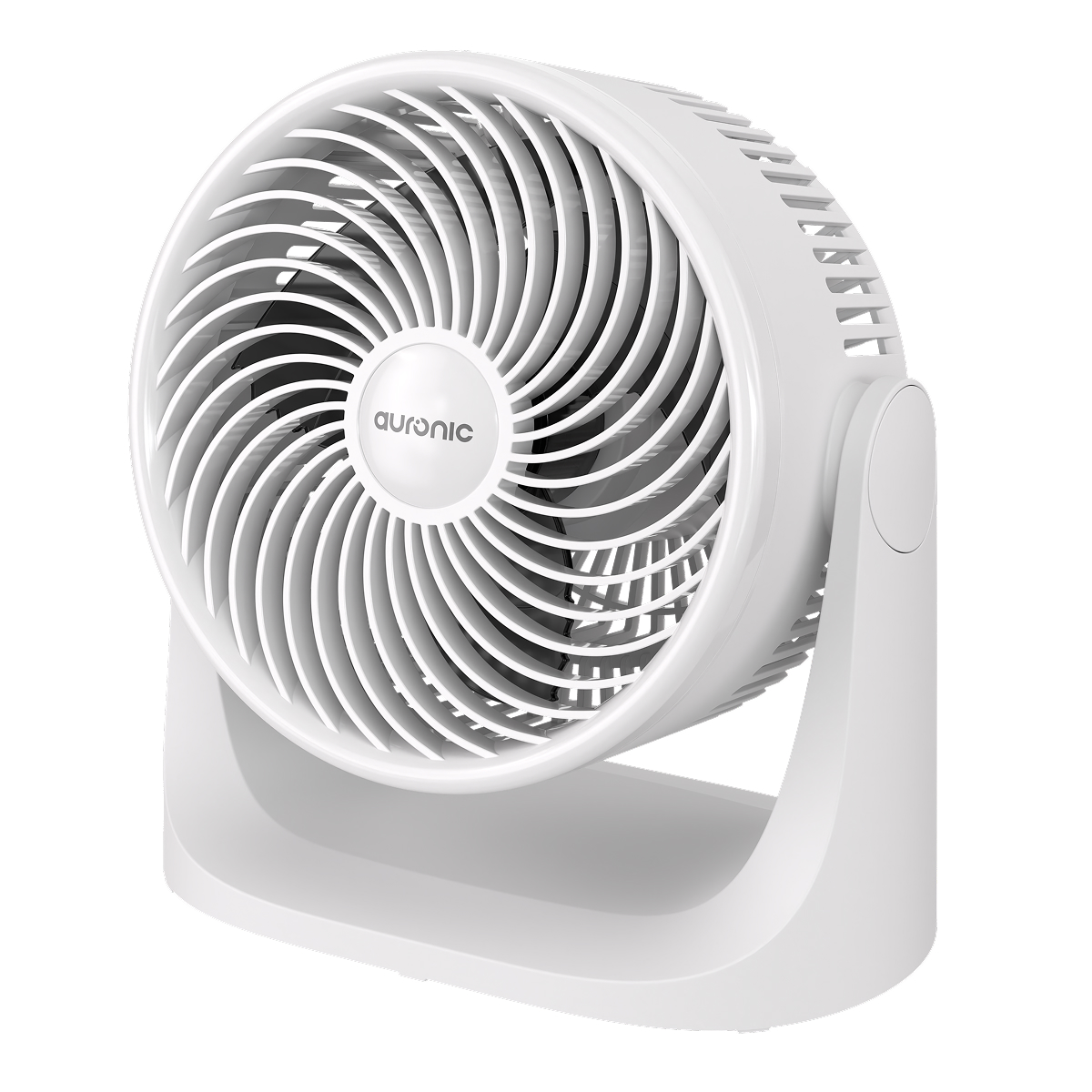 ventilator, desk fan, adjustable, white, bladeless