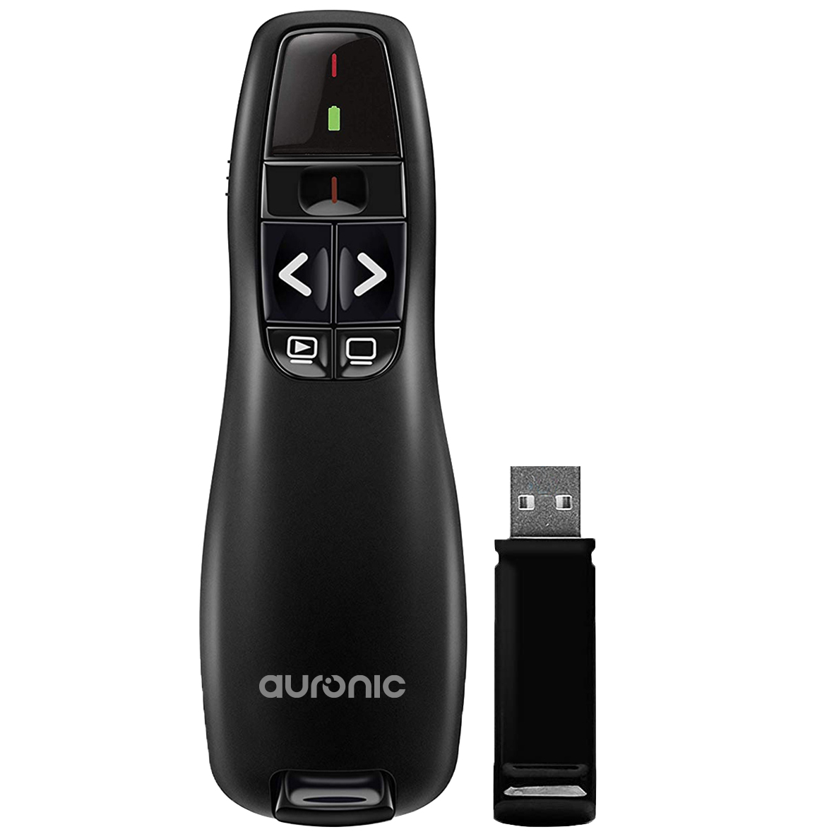 screenshot, presenter, black, USB, afstandsbediening