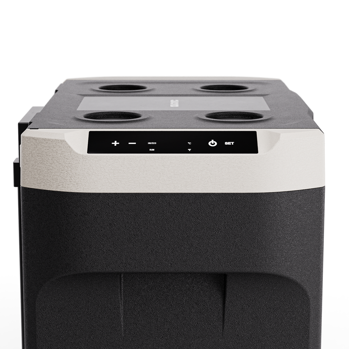 koffiemachine, koffiezetapparaat, vierkantsysteem, koffiecups, displaypaneel