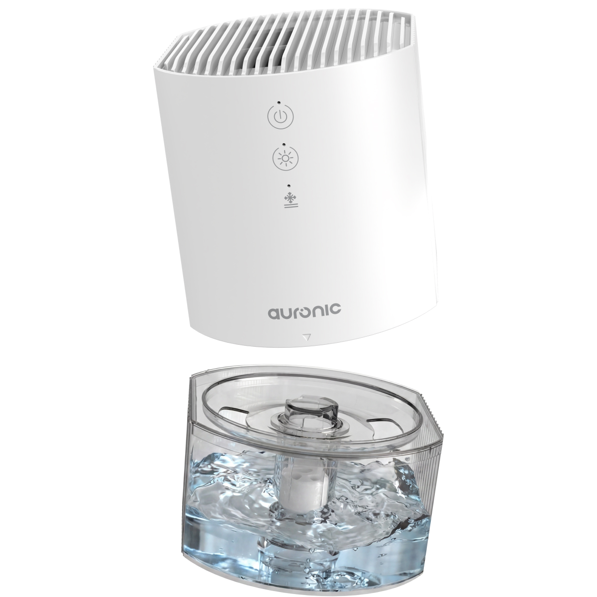 luchtontvochter, droger, waterreservoir, compact, wit