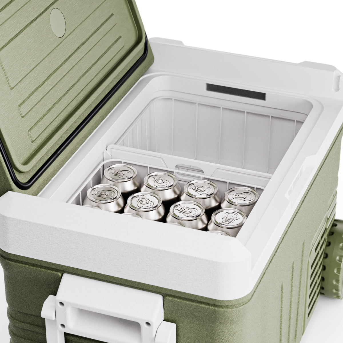 koeler, mini-koeler, kampvuur, 6-pack, koelbox