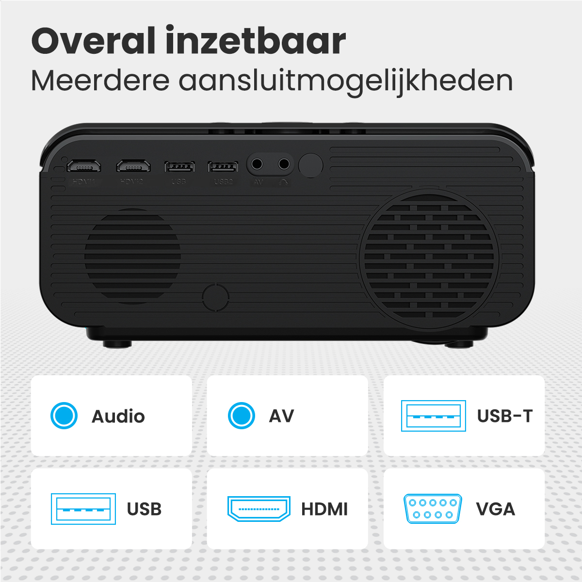 Elektronica, spreker, Camera