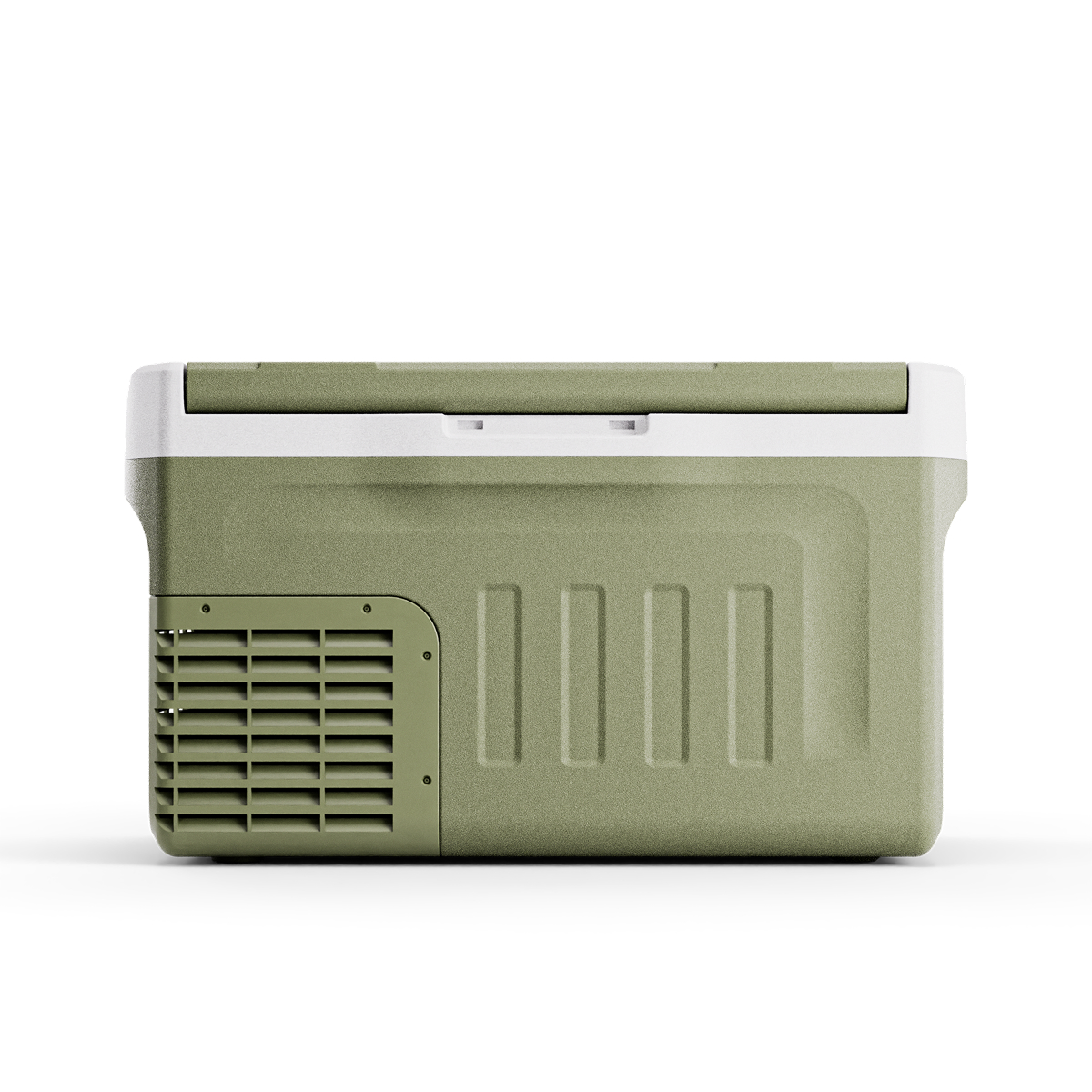 koelbox, camping, groene kleur, ventilatie/opening, draagbaar