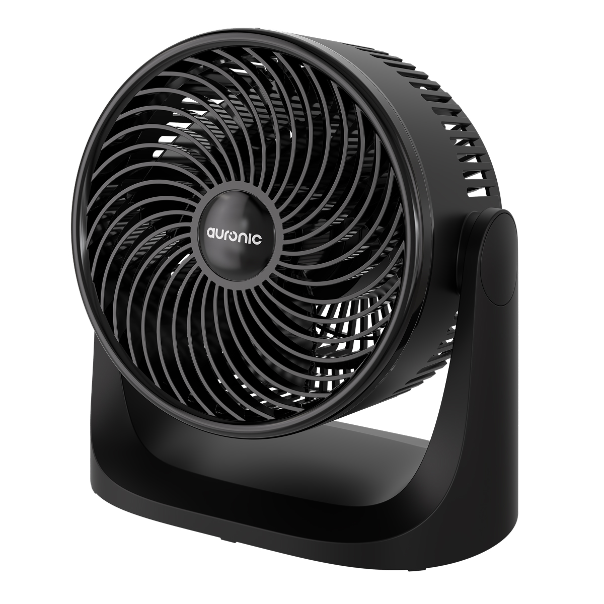 ventilatorm, tafelventilator, zwart, oscillerend, compact