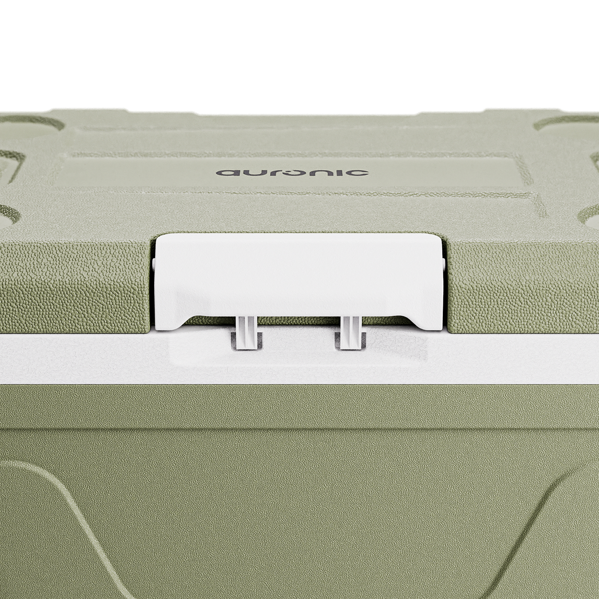 hardcase, groen, sluiting, kunststof, schelpvormig