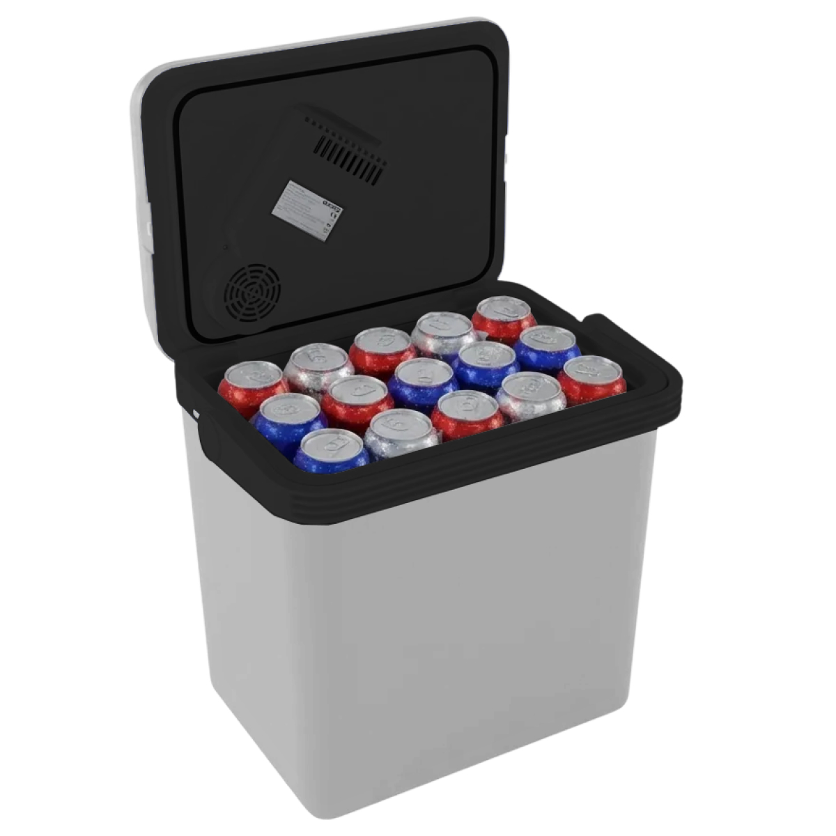 koelkast, mini koelkast, koelbox, opstelling, koeling