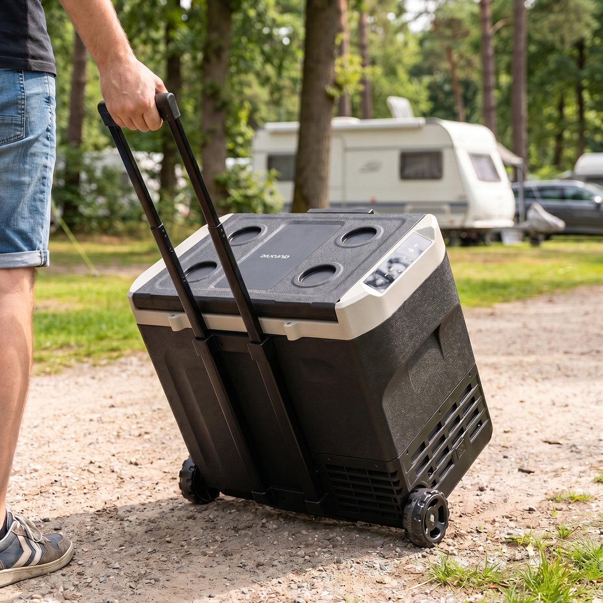 koelbox, portable koelkast, recreatie, trolley, camper