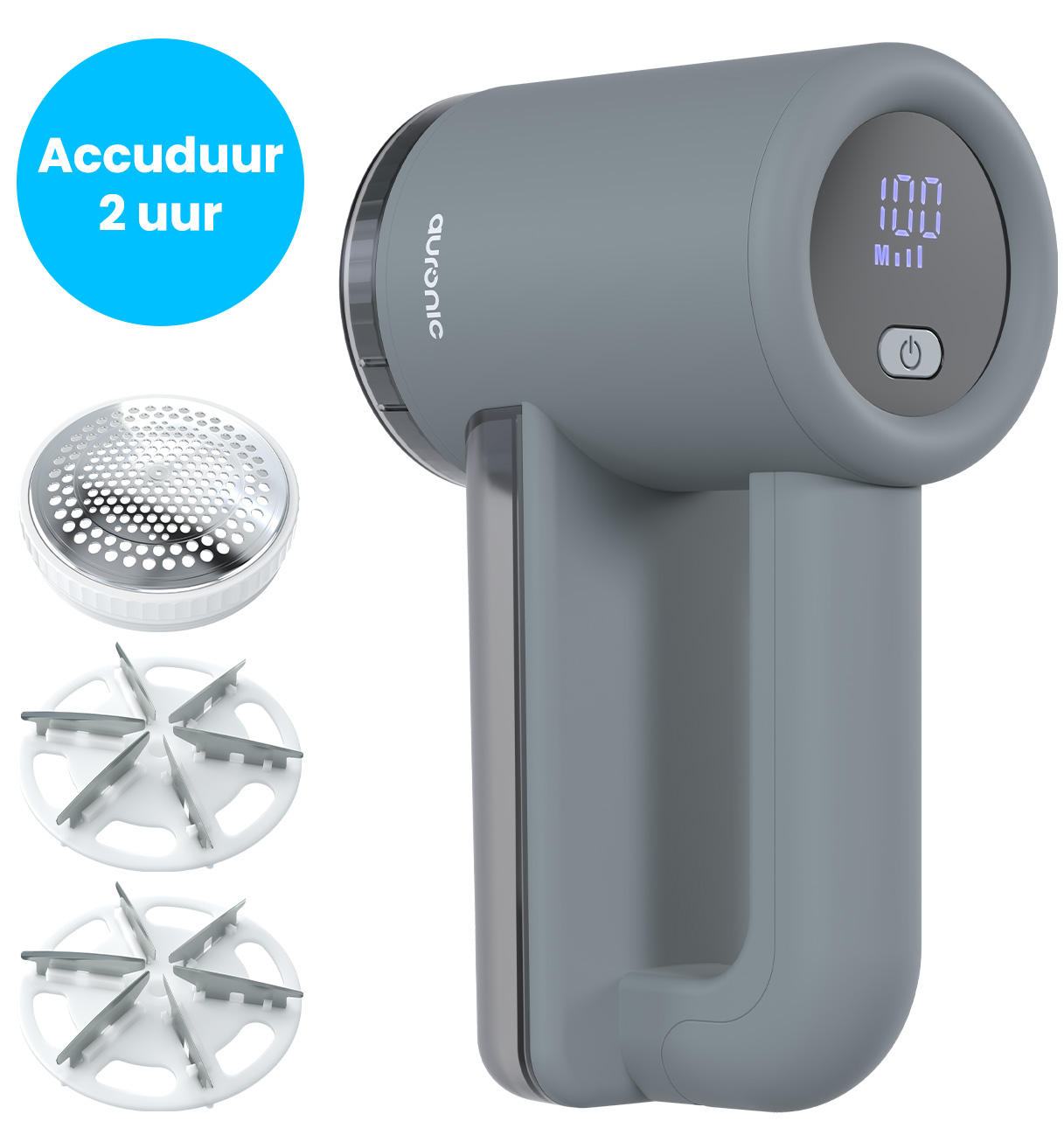 Pluizenverwijderaar Pro - Pluizentondeuse - Grijs