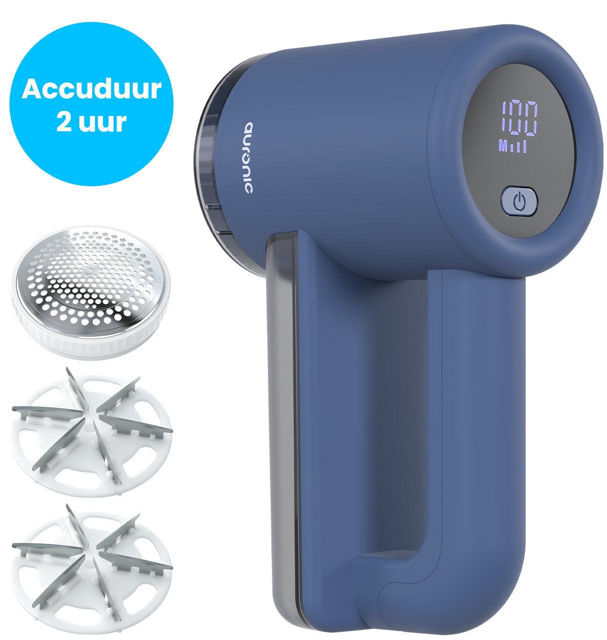 Pluizenverwijderaar Pro - Pluizentondeuse - Blauw