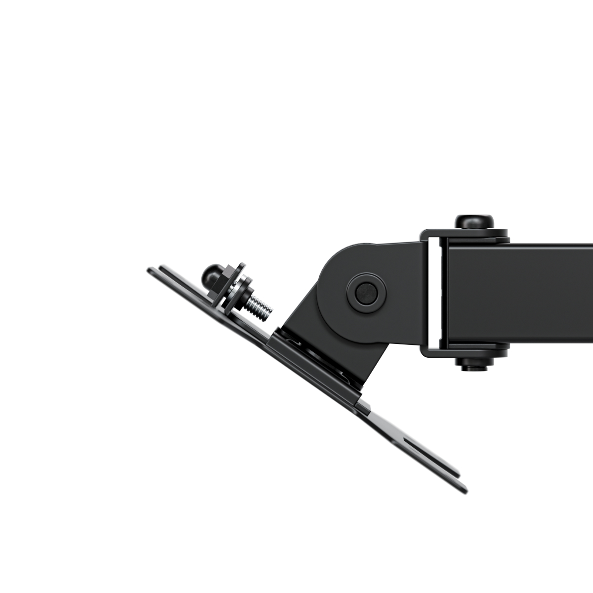 monopod, klem, klembevestiging, mediasetu, zuignap