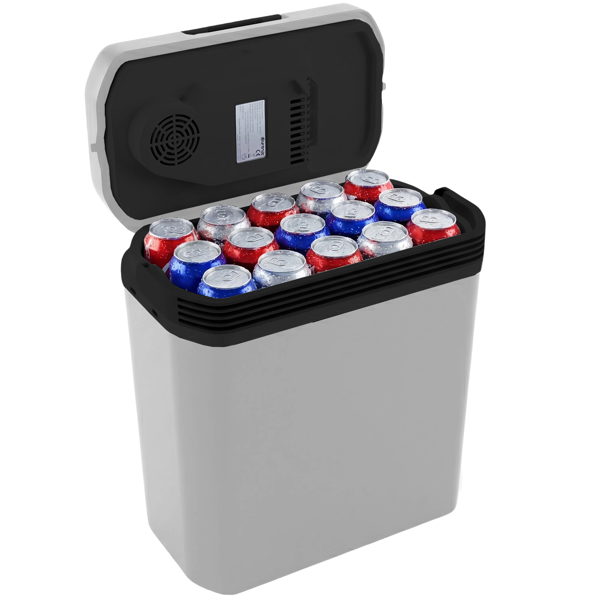koelbox, minicooler, batterijkoeler, ijsblok, 22L