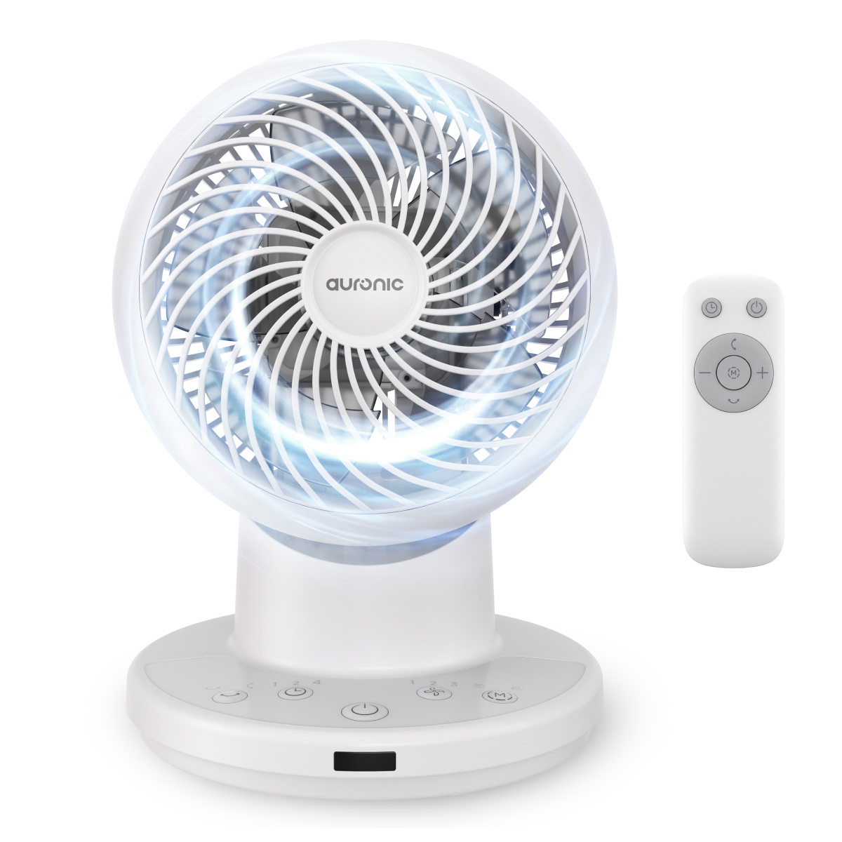 ventilator, tafelventilator, koppeling, koel-warm, afstandsbediening