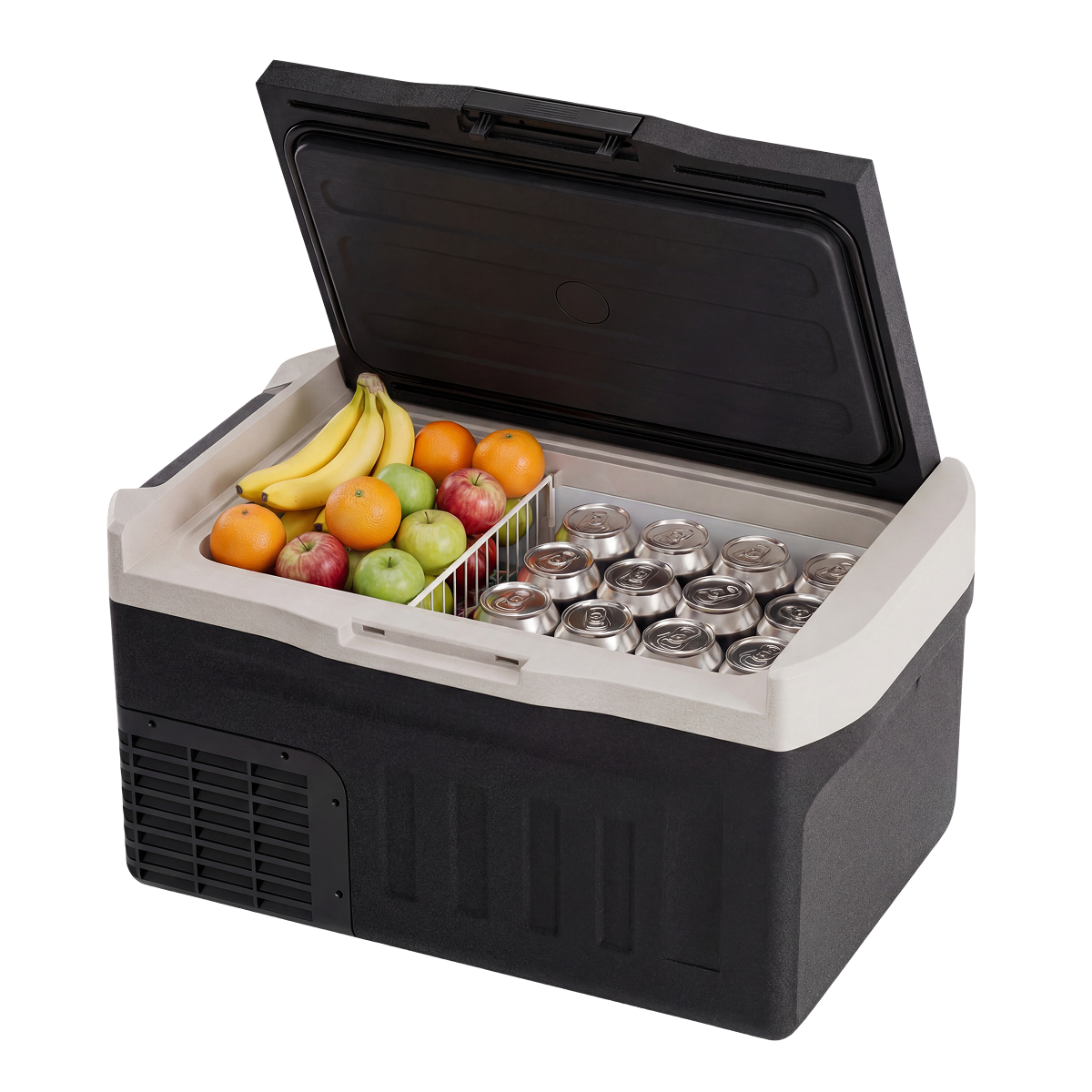 koeler, vat koud, opslag, fruits, blijf gekoeld